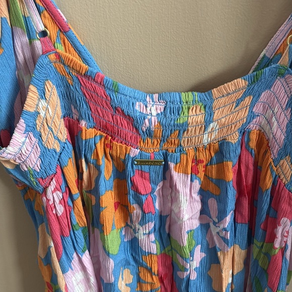 Billabong Floral Multicolor Women's Top - Picture 6 of 6